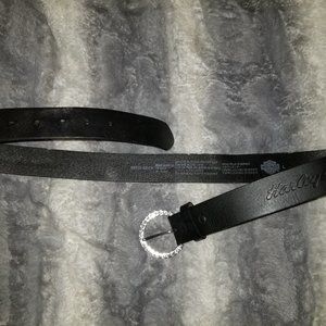 Harley-Davidson Women's Belt and Belt Buckle sz L